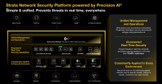 Screenshot of Strata Network Security Platform powered by Precision AI.